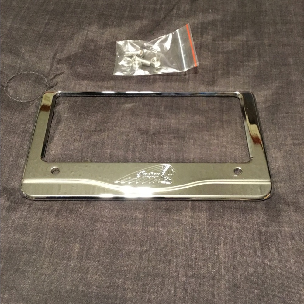 Indian Motorcycle Chrome tag trim